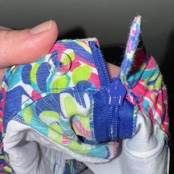 Lilly Pulitzer Magnolia Shorts Toucan Play Size 6 Colorful Beach Resort - Picture 8 of 11